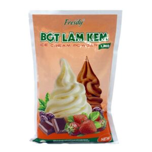 Bot lam kem Fresdy 1.4kg Huong Socola Banh Mien Trung Xuan Ha Food