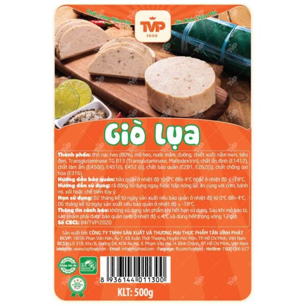 Gio lua bo TVP 500g Banh Mien Trung Xuan Ha Food