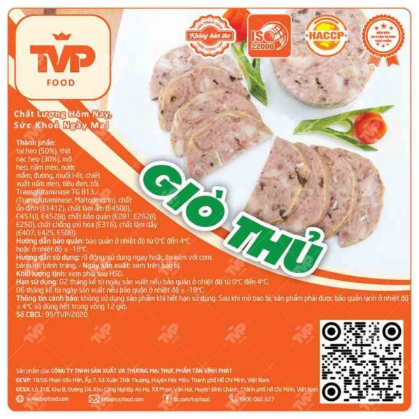 Gio thu TVP 500g Banh Mien Trung Xuan Ha Food